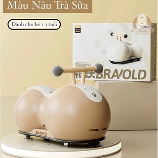 Xe Đậu Phộng, Xe Củ Lạc , Xe Con Sâu , Xe Chòi Chân Cho Bé Hàng Cao Cấp Bravold Từ 1-3 Tuổi GauHomie Kid