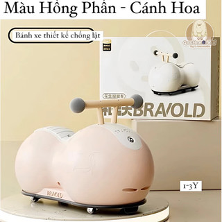 Xe Đậu Phộng, Xe Củ Lạc , Xe Con Sâu , Xe Chòi Chân Cho Bé Hàng Cao Cấp Bravold Từ 1-3 Tuổi GauHomie Kid