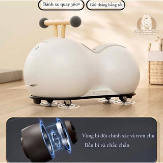 Xe Chòi Đậu Phộng Cho Bé Yêu Từ 1-3Y | Màu Xanh Mint | GauHomie Kid