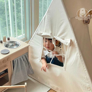 Lều Ngủ Trang Trí Phòng Bé , Lều Picnic Giã Ngoại Phong Cách Hàn | Quà Tặng Cho Bé | GauHomie KId