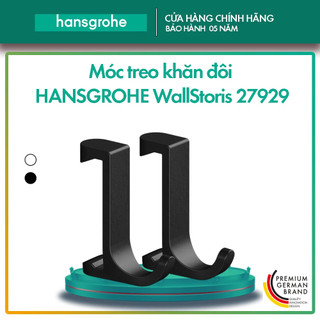 Móc treo khăn đôi hansgrohe WallStoris 27929