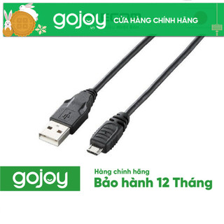 Cáp micro USB 2m cho PS4 ELECOM GM-U2CAMB20BK màu đen