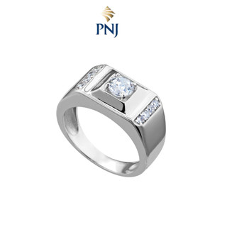 Nhẫn nam bạc đính đá MANCODE by PNJ XMXMK000109