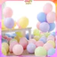 Combo 20/30/100 quả bóng bay cao su trang trí sinh nhật thôi nôi sự kiện màu pastel cỡ 25cm BB6