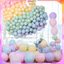 Combo 20/30/100 quả bóng bay cao su trang trí sinh nhật thôi nôi sự kiện màu pastel cỡ 25cm BB6