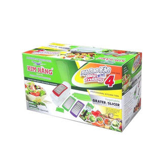 Bộ 4 dao bào bếp trưởng (COOK CHEF) KIM HẰNG KHG8003