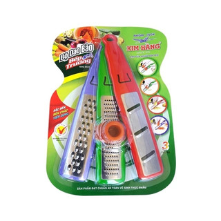 Bộ 3 Dao Bào Bếp Trưởng KIM HẰNG KHG8024