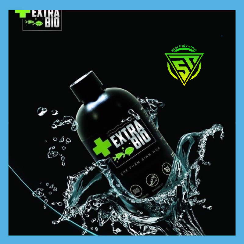 Men vi sinh Extra Bio - ExtraBio 1lit Chế phẩm xử lý nước cho hồ cá ...