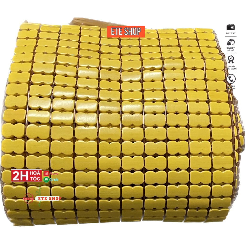 Chiếu trúc 1m6 màu nâu, chieu truc hạt 1m6 nằm mát xếp gọn, loại chiếu điều hòa mát nhất