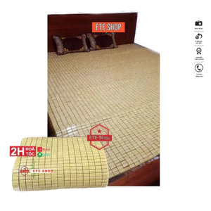 Chiếu trúc 1m6, Nằm mát, điêu hòa, chiếu bền đẹp, chiếu tre mát điều hòa