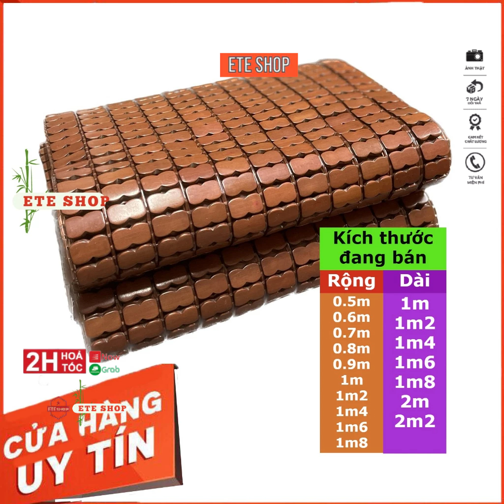 Chiếu trúc 1m6, Nằm mát, điêu hòa, chiếu bền đẹp, chiếu tre mát điều hòa