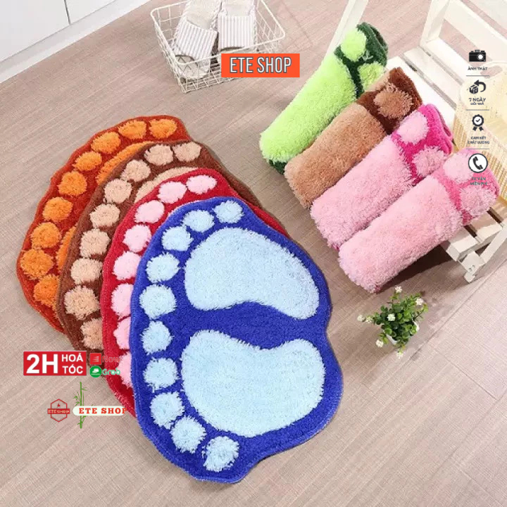 Các loại thảm chùi chân, trong nhà tới ngoài cửa, chống trượt, siêu thấm nước.