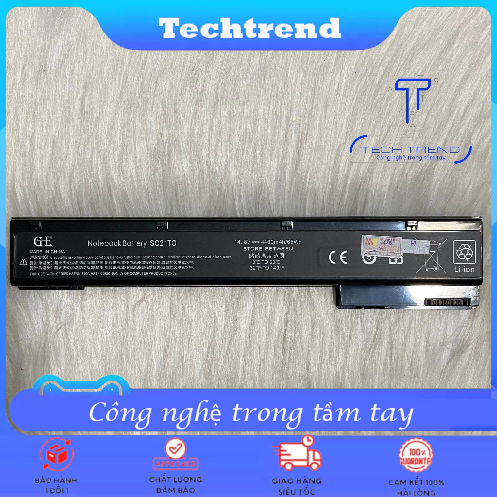 Batería Para HP EliteBook 8560w/8570w/8760w/8770w - 4400mAh, 14.8V (Modelo VH08/VH08XL)