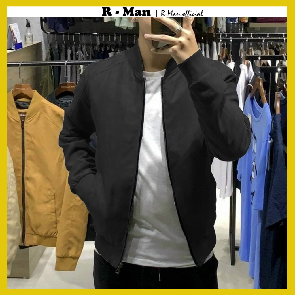 ÁO KHOÁC NAM, ÁO DA LỘN CHẤT XỊN DÀY DẶN - R-MAN | Shopee Việt Nam