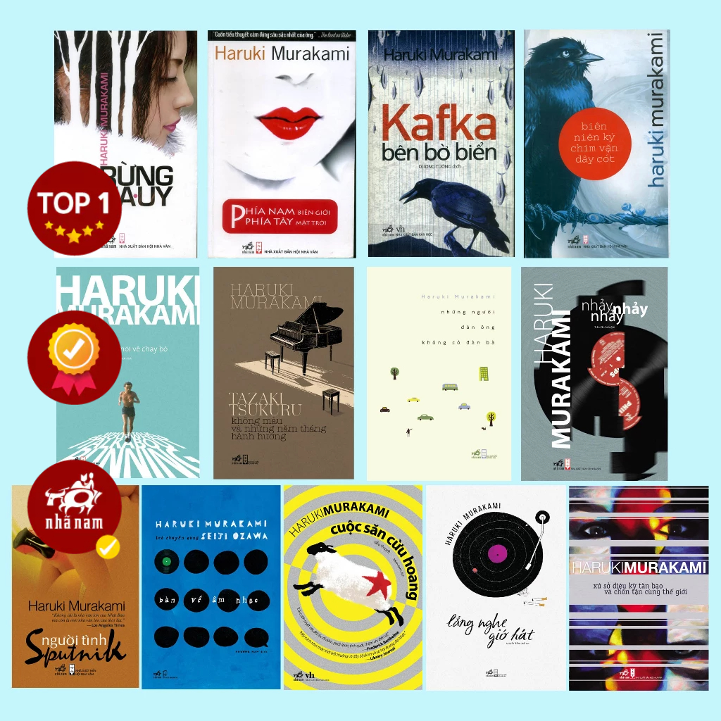 Ảnh Sách - Series tác giả Haruki Murakami (cập nhật) (Nhã Nam) 1