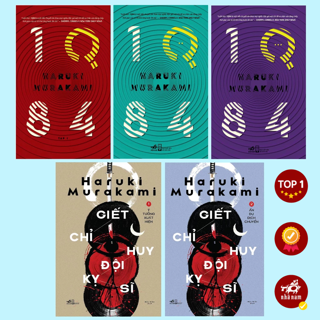 Ảnh Sách - Series tác giả Haruki Murakami (cập nhật) (Nhã Nam) 2