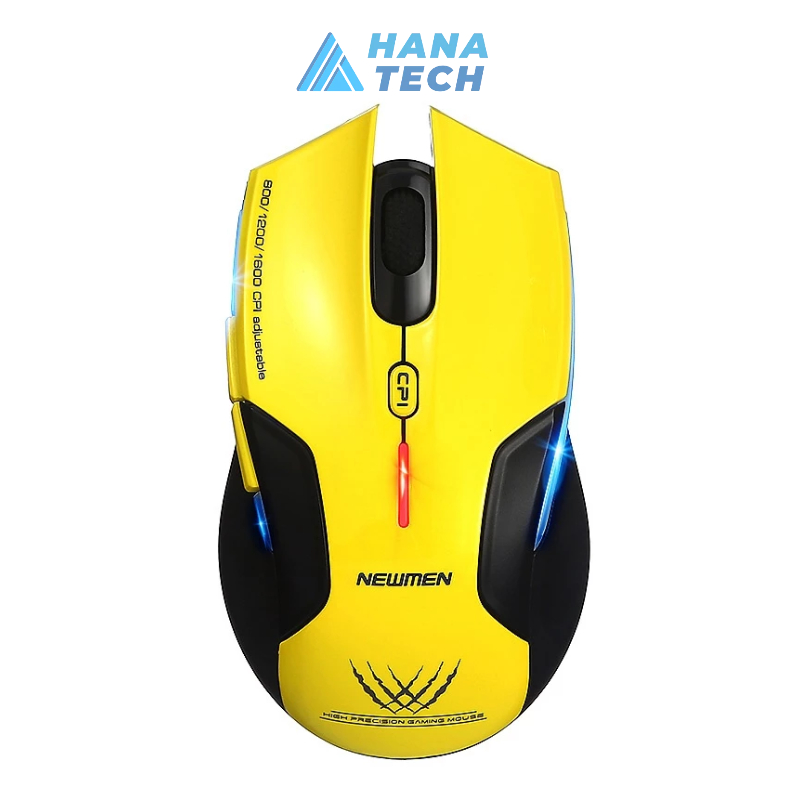 Chuột Gaming Không Dây Newmen E500 Chuột Chơi Game Led RGB Chính Hãng Bảo Hành 24 Tháng