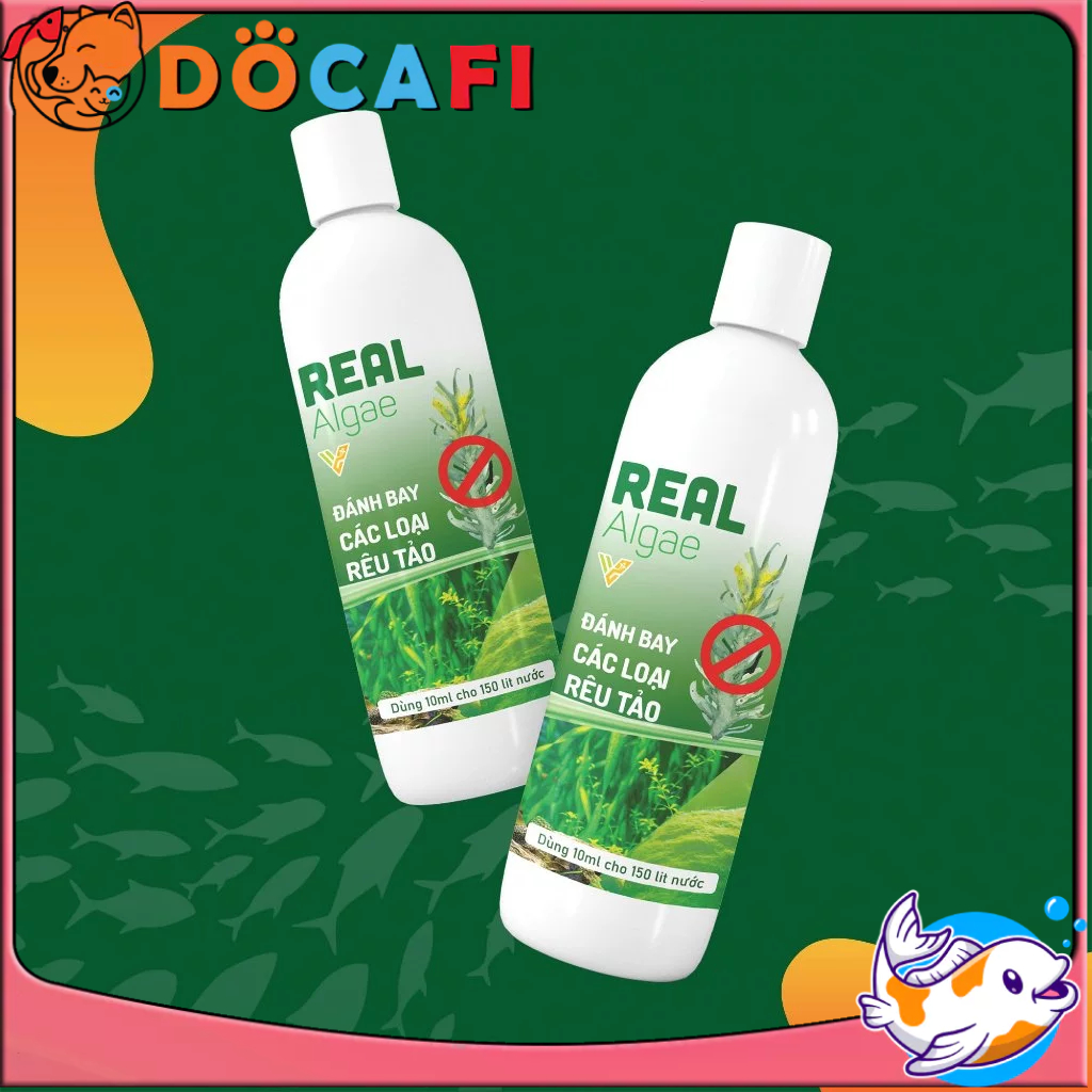 Diệt Rêu, Tảo Hại Real Algae (100ml) Làm Trong, Sạch Nước Hồ Cá ...
