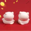 Set Quà tặng, phụ kiện trang trí, phụ kiện xe hơi, tượng mèo mini may mắn Mèo Thần Tài Dễ Thương