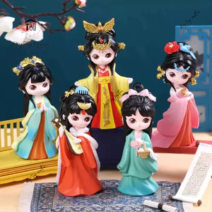 Đồ chơi Blind Box Hộp Mù Tứ Đại Mỹ Nhân Mini – Mô Hình Trang Trí Dễ Thương Quốc Sắc Thiên Hương