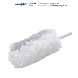Chổi lông quét bụi 2 mặt sợi mềm mịn và sợi to Elecom AVD-TVBR02 dành cho Tivi, màn hình PC / Laptop