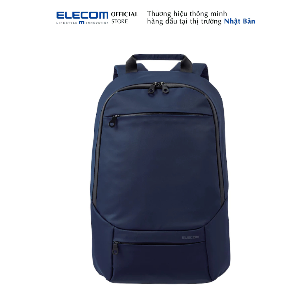Balo laptop kháng khuẩn 15.6" Elecom BM-BPAB01 - hạn chế thấm nước, đệm khí nhiều ngăn