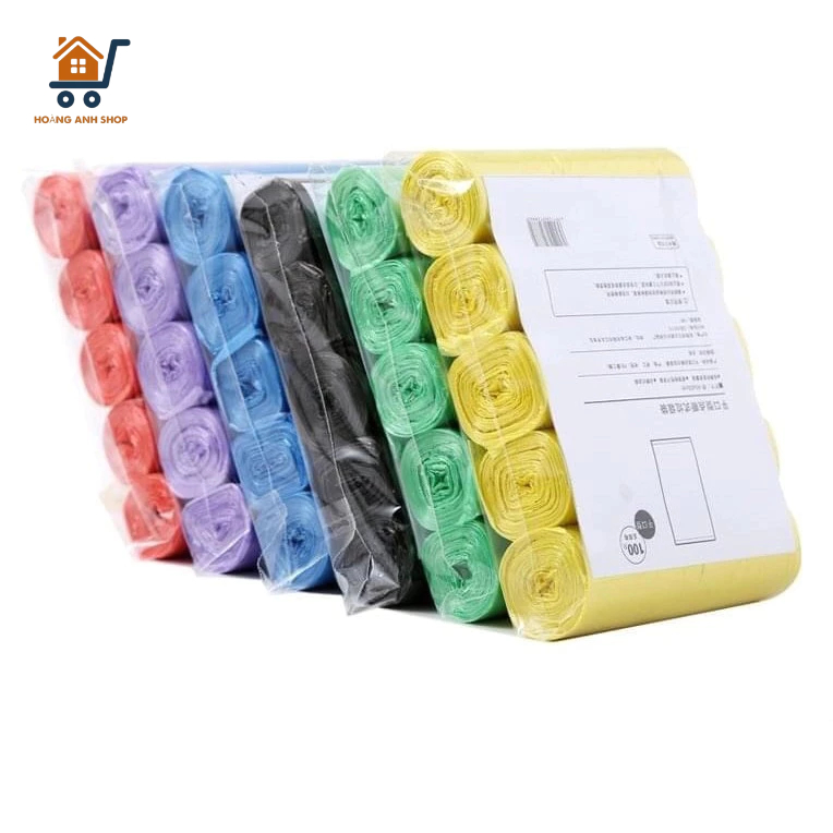 Combo 5 Cuộn Túi Rác 45x50cm (20 Túi 1 Cuộn) - Túi Rác Tự Hủy Sinh Học ...