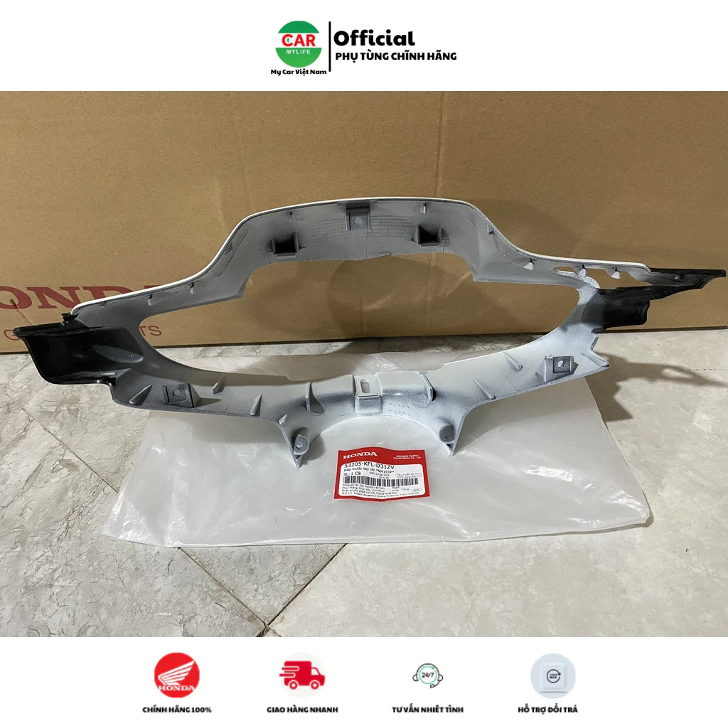 Ốp trước tay lái - Bàn thờ HONDA WAVE ZX màu Trắng. (53205KFLD31ZV