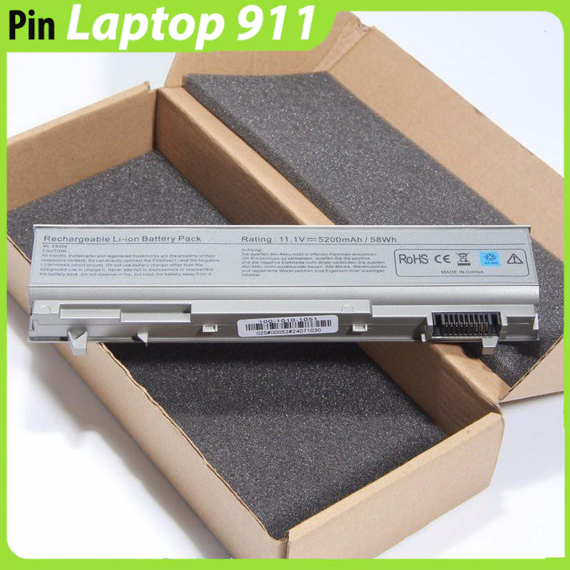 Pin Dùng Cho Laptop Dell Latitude E6410, E6400, E6500, E6510, M4400 ...