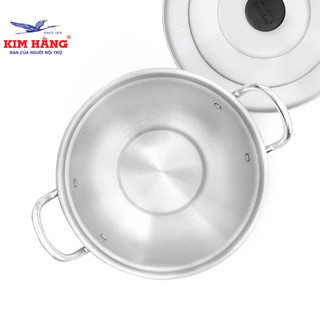 Bầu lầu nhôm Kim Hằng size 18-28cm