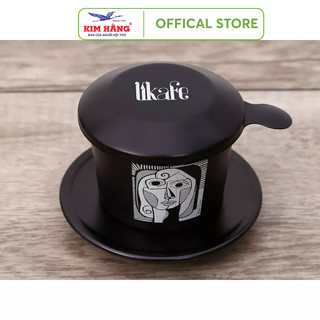Bộ Phin Cafe Nhôm Likafe Kim Hằng Màu Đen Nâu