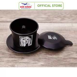 Bộ Phin Cafe Nhôm Likafe Kim Hằng Màu Đen Nâu