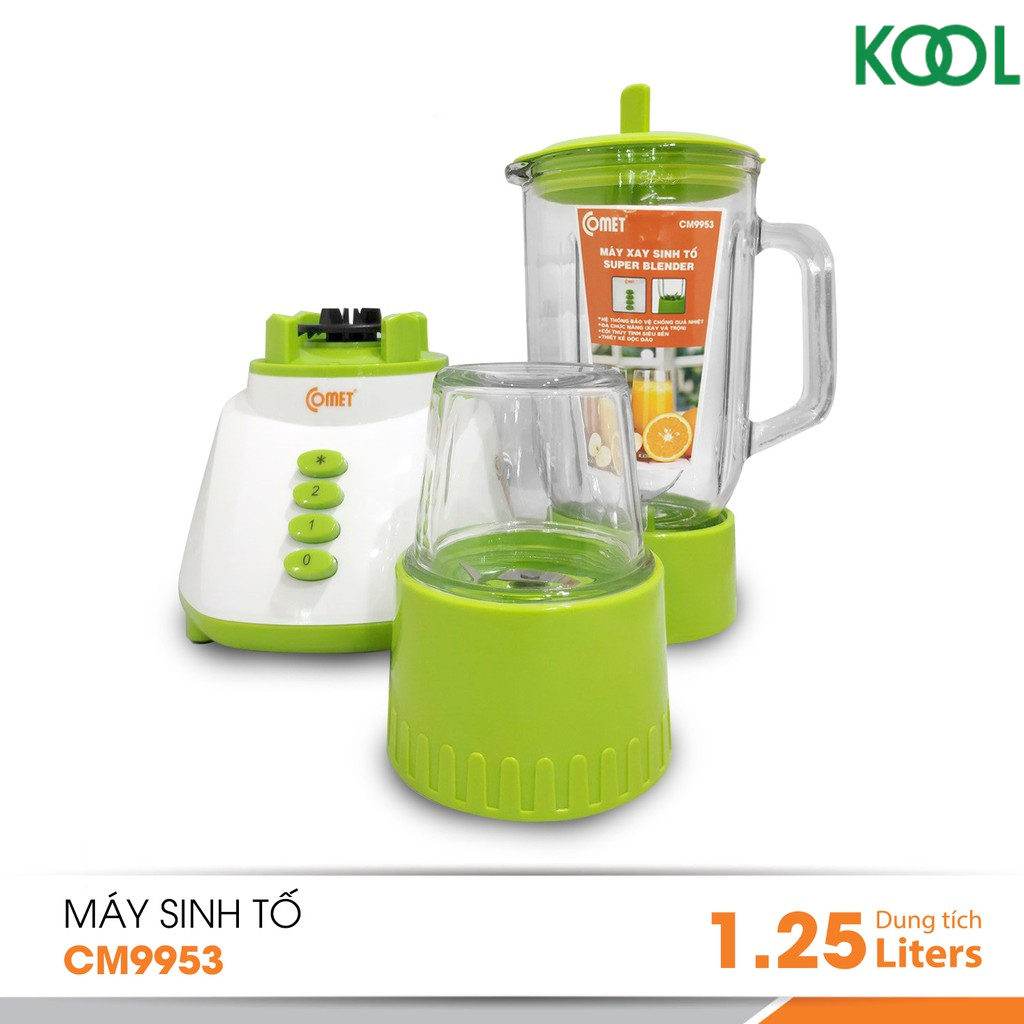 Máy xay sinh tố 1.25L COMET - CM9953 ( hoả tốc TPHCM )