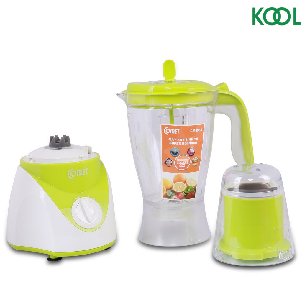 Máy Xay Sinh Tố 2 cối kháng vỡ 1.5L COMET CM9954
