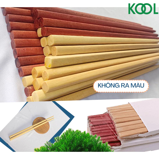 Đũa gỗ tự nhiên dành cho gia đình ( hoả tốc TPHCM )
