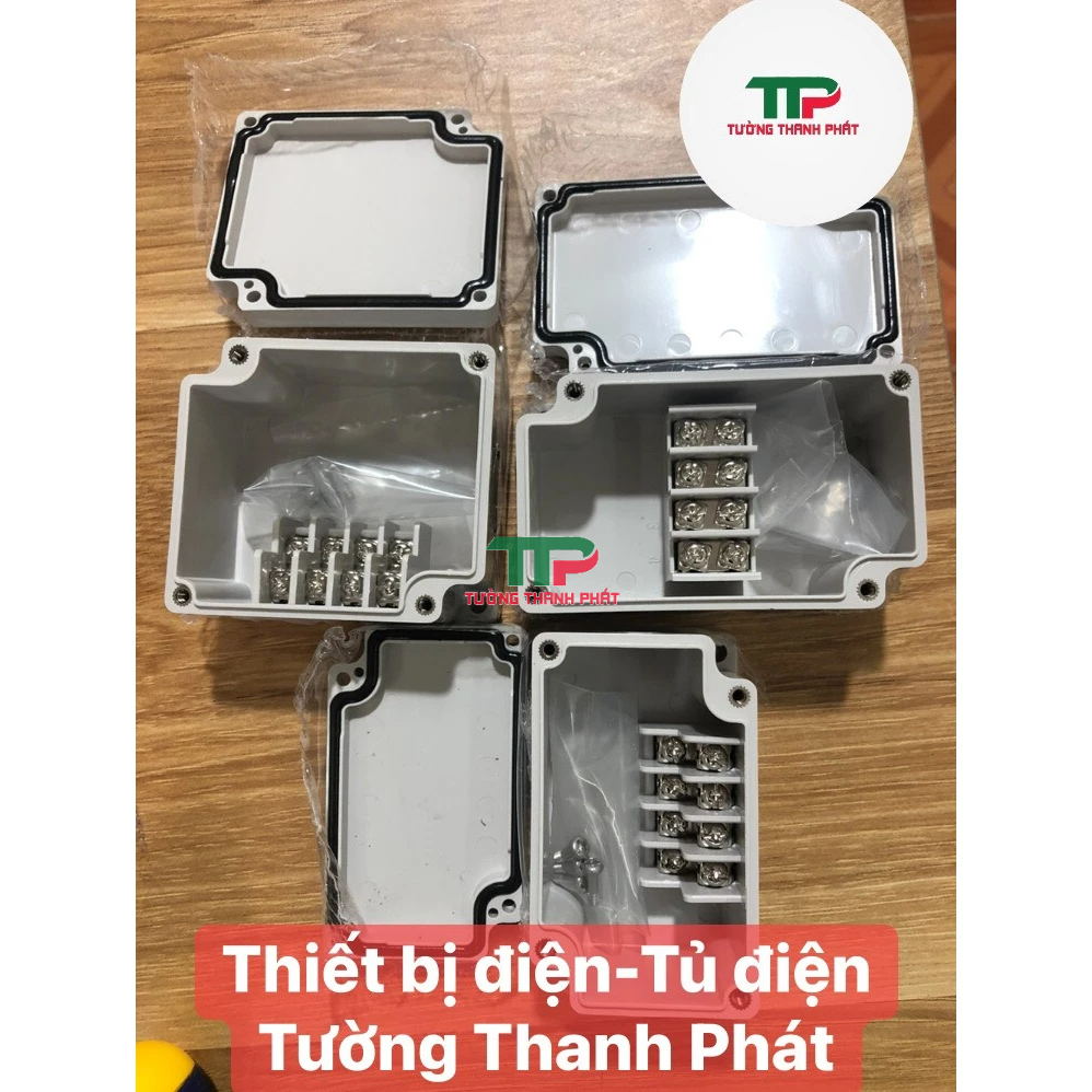 HỘP NỐI DÂY ĐIỆN CHỐNG NƯỚC 4P- 6P- IP67 BOXCO, NHỰA ABS, BC- AGG ...