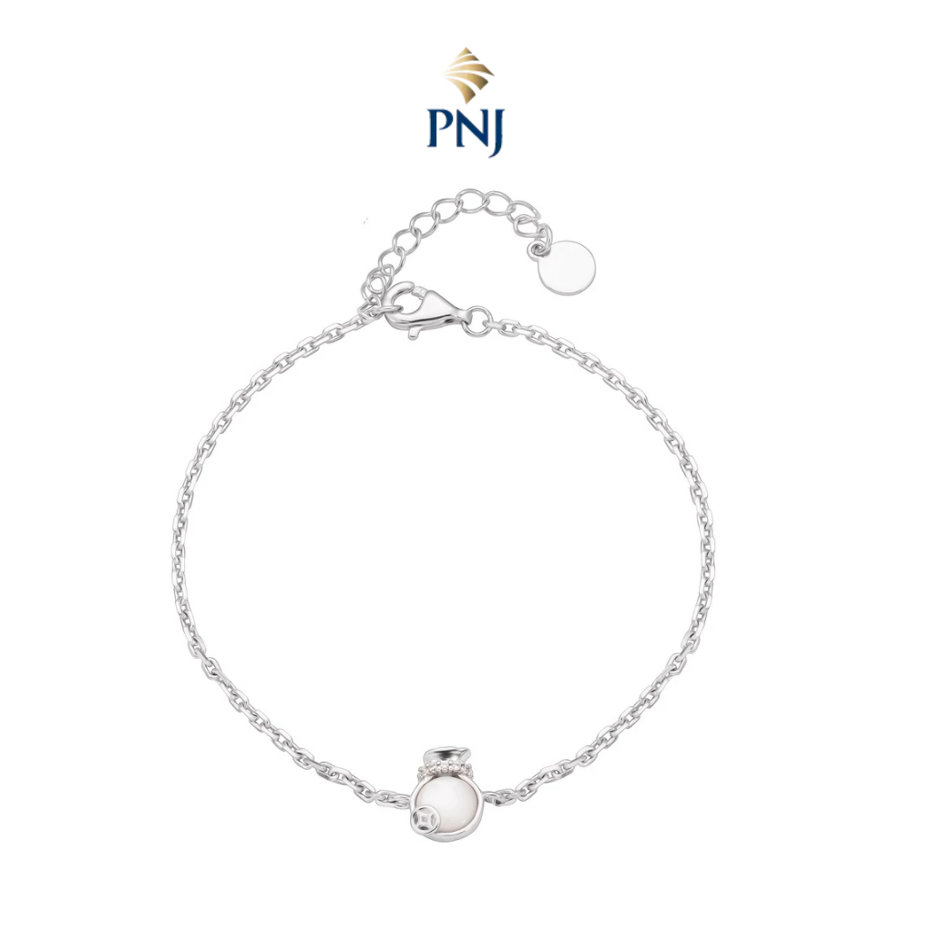Lắc tay Bạc đính Mother of Pearl PNJSilver PMXMW060001 | Shopee Việt Nam