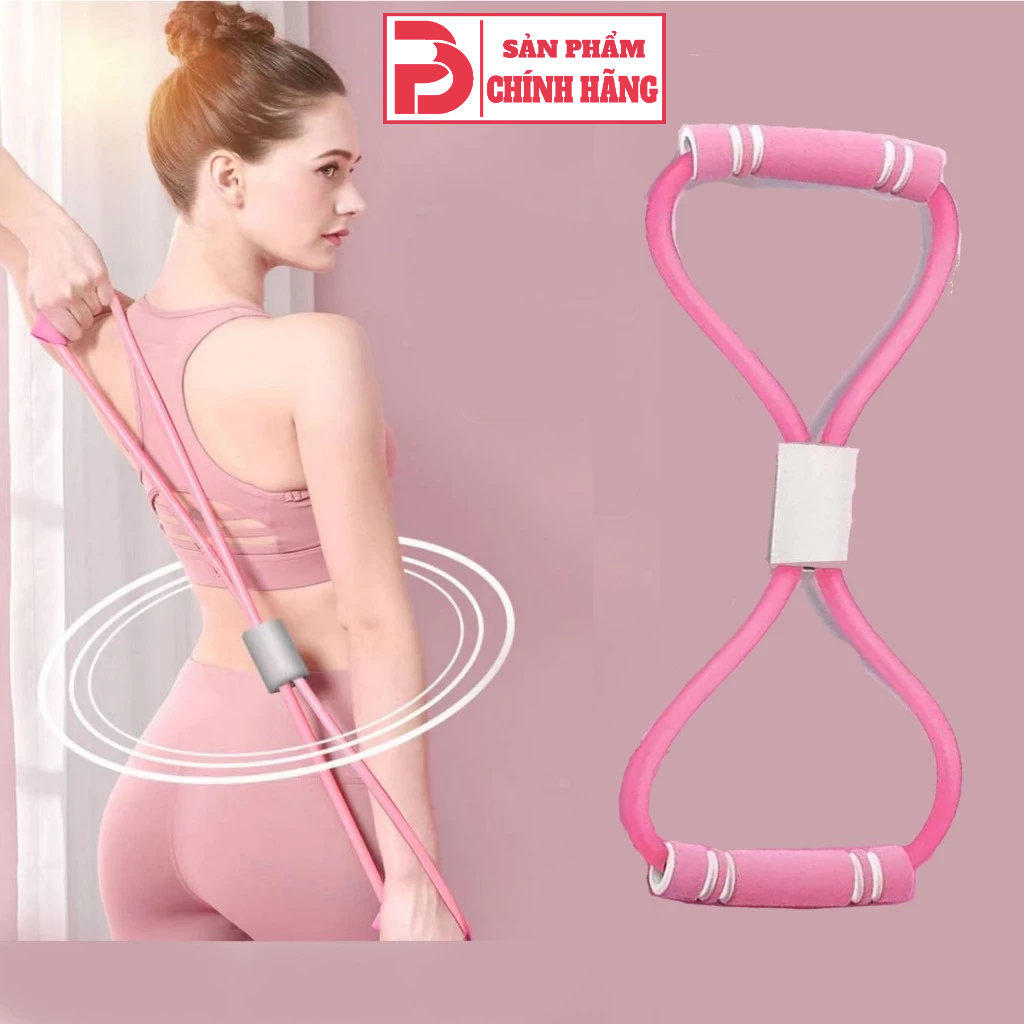 Ảnh Dây kháng lực số 8 tập Prowin Fitness Yoga Gym chuyên dụng 2