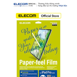 Miếng dán màn hình Elecom TRƠN cho IPad - Hàng Chính Hãng