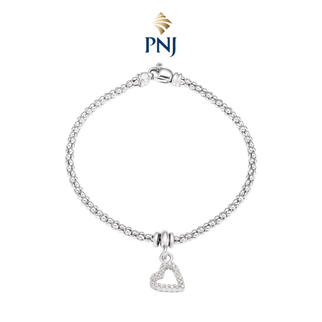 Lắc tay bạc Ý PNJSilver XMXMK060010 | Shopee Việt Nam
