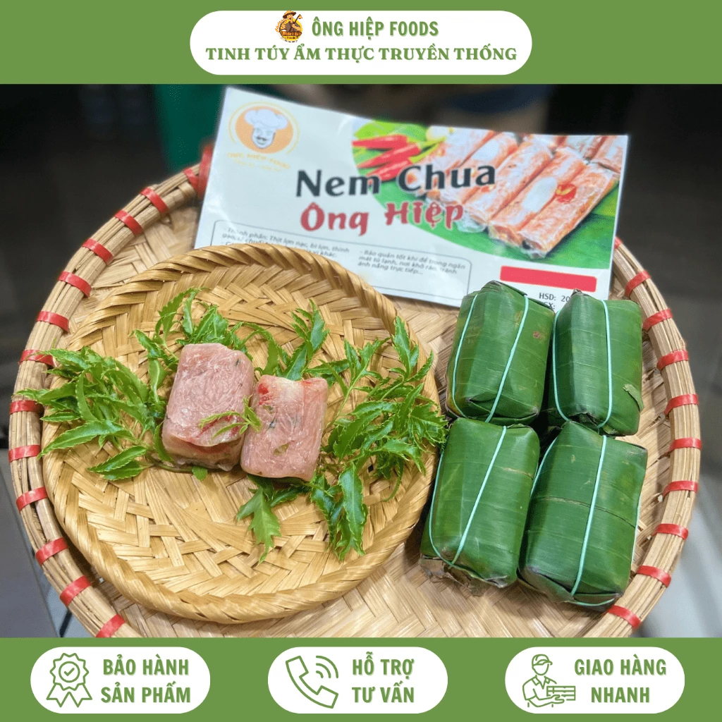 [HỎA TỐC] 10 Chiếc Nem Chua Vuông Thanh Hóa - Loại Đặc Biệt - Ông Hiệp ...