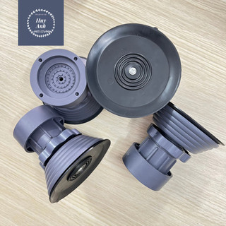 Bộ 4 Chân Chống Rung Máy Giặt, Tủ Lạnh, Tăng Giảm Chiều Cao, Đế Cao Su Chống Trượt Tối Ưu