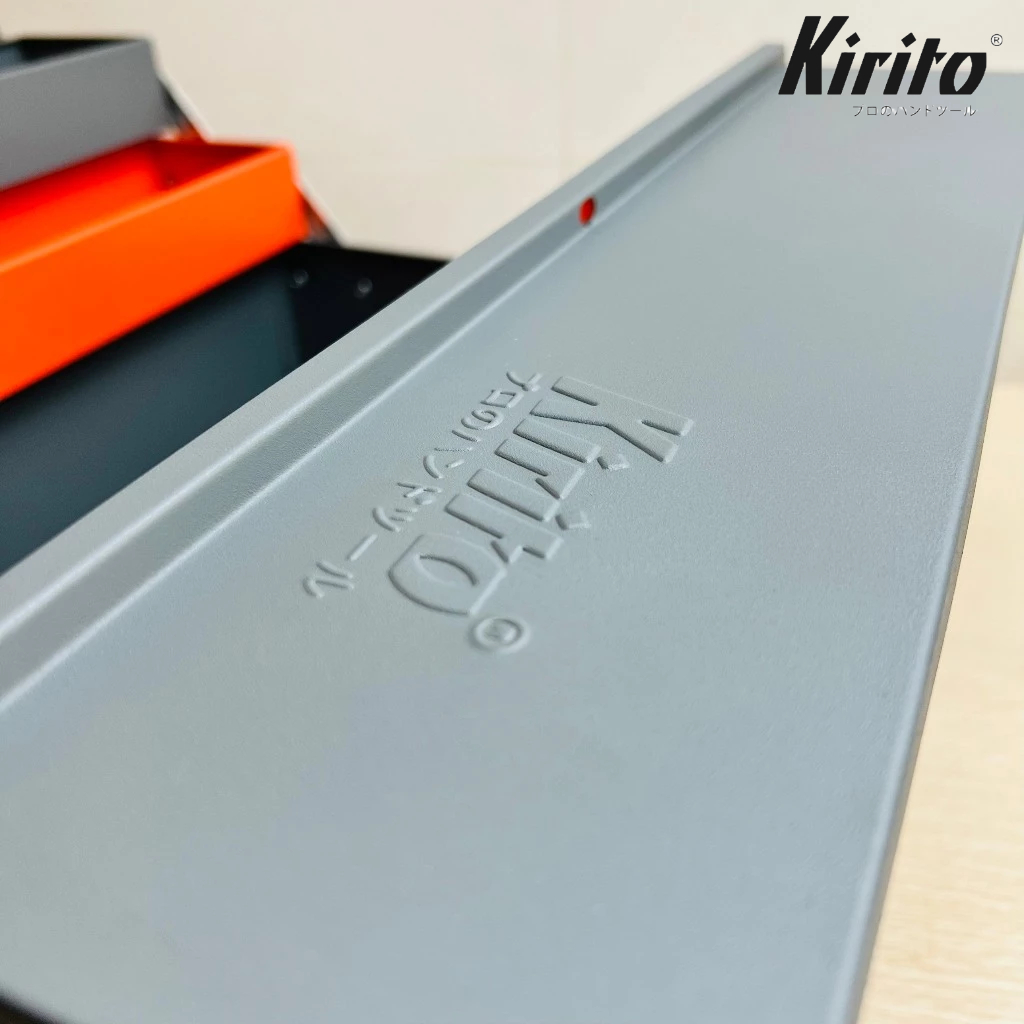 Thùng Đồ Nghề Kirito 3 Tầng 5 Khay Thép Sơn Tĩnh Điện, Hộp Đựng Dụng Cụ Sửa Chữa Chính Hãng