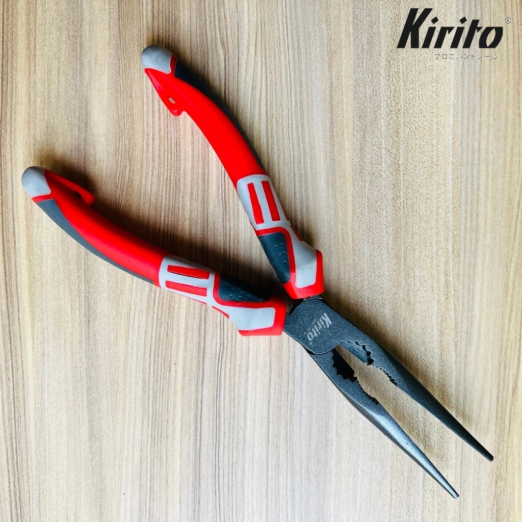 Bộ 3 kìm đa năng công nghiệp Nhật Kirito kiểu Đức thép CR-V cao cấp giảm 30% lực cắt