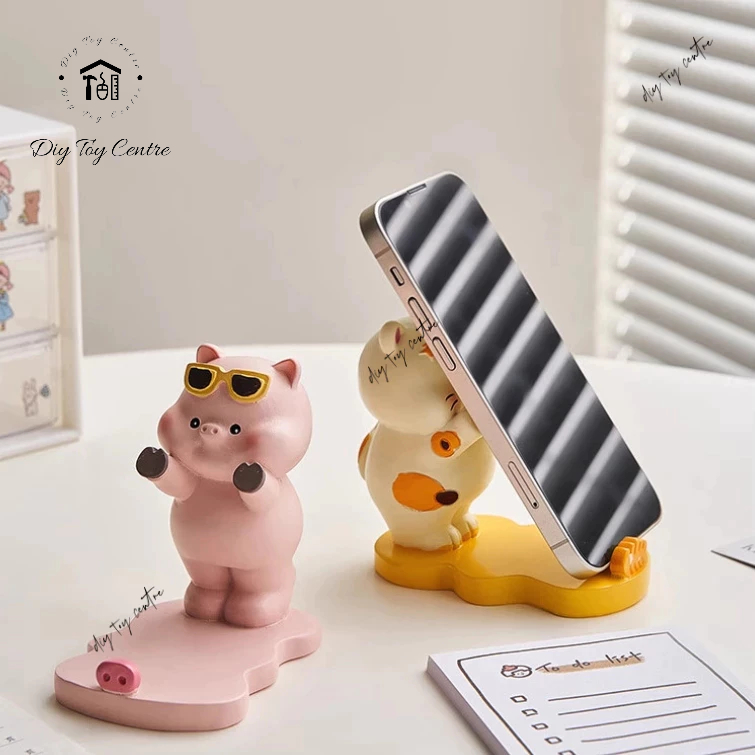 [♨️HOT♨️] Phụ kiện Giá Đỡ Điện Thoại iPad Để Bàn Hình Động Vật Decor Trang Trí- Giá Đỡ Thú Cưng Cute