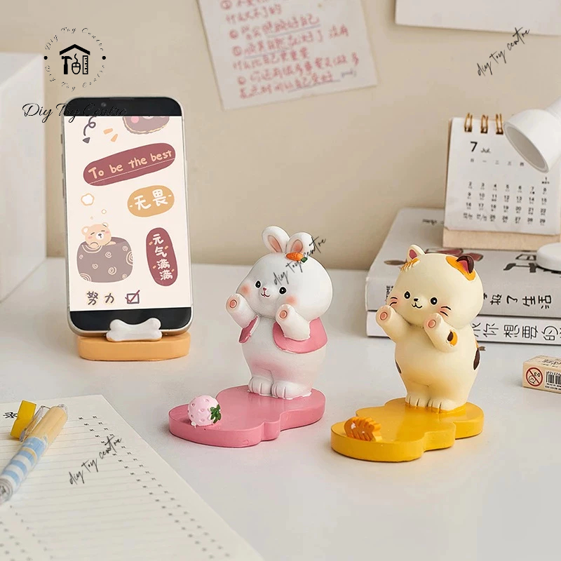 [♨️HOT♨️] Phụ kiện Giá Đỡ Điện Thoại iPad Để Bàn Hình Động Vật Decor Trang Trí- Giá Đỡ Thú Cưng Cute