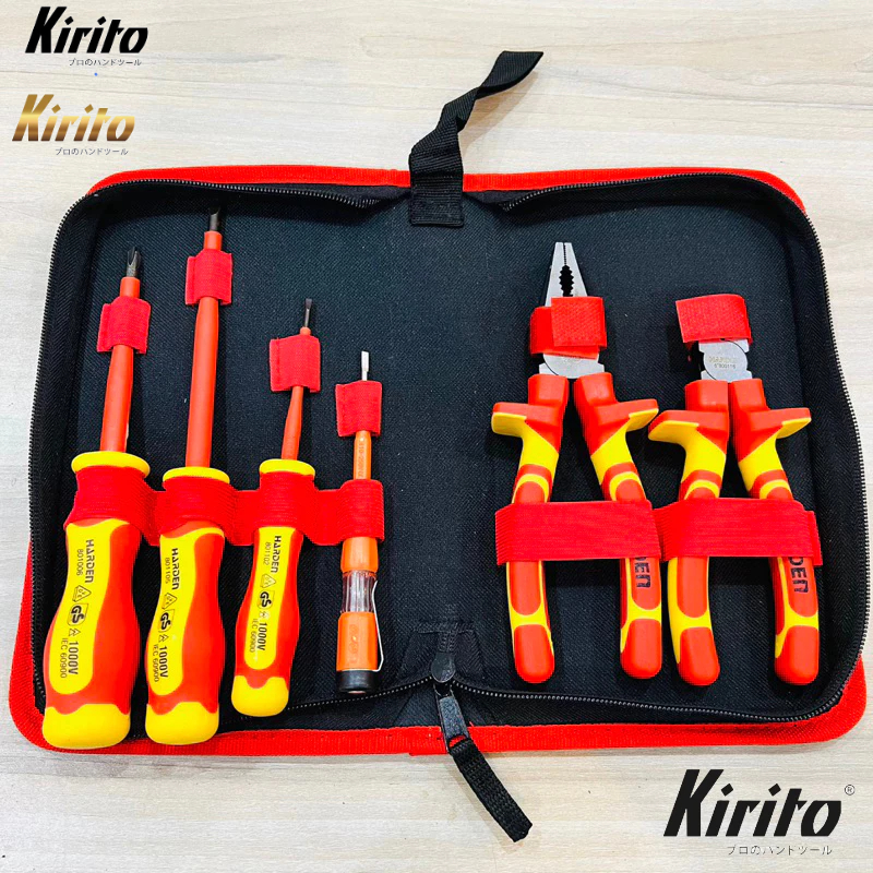 Bộ dụng cụ cách điện 6 món Harden | 1000V an toàn VAT +8%