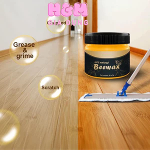 Đánh bóng đồ gỗ sáp ong Beewax, sáp tự nhiên làm bóng, làm mới bàn ghế, bàn, tủ gỗ
