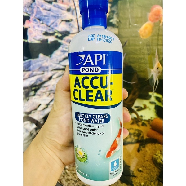 API® POND ACCU-CLEAR: dung dịch Kh.ử Bụi, Kh.ử Đục - Làm Trong Nước ...