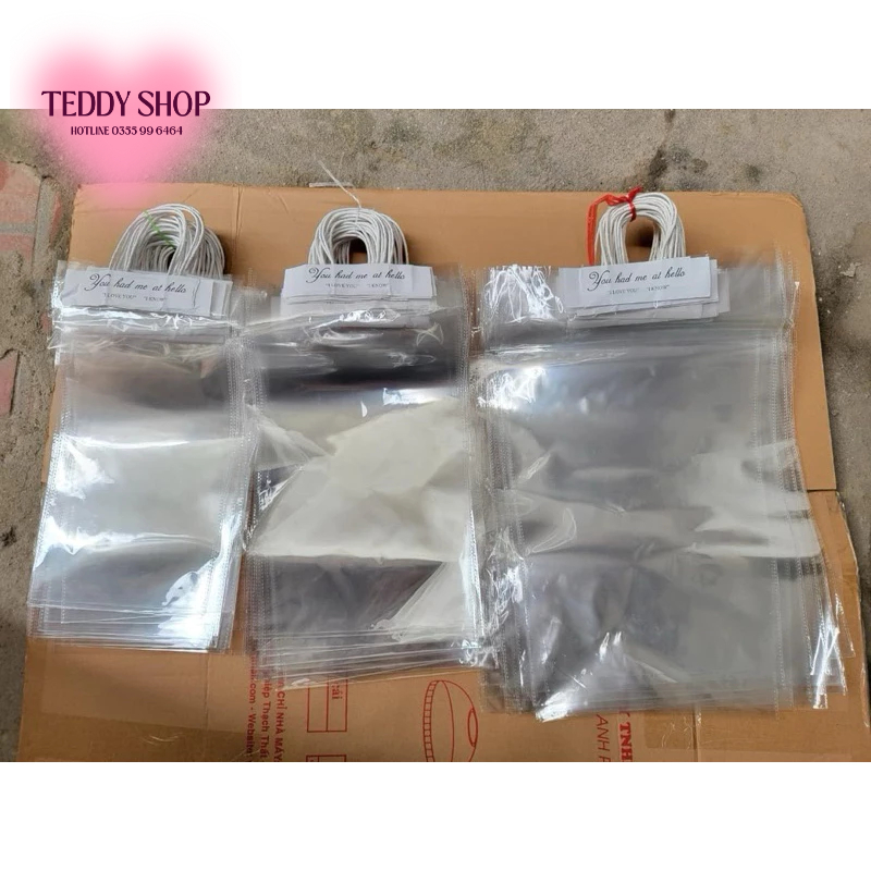 [ PHỤ KIỆN ] Túi nhựa - túi giấy - túi kính - đèn